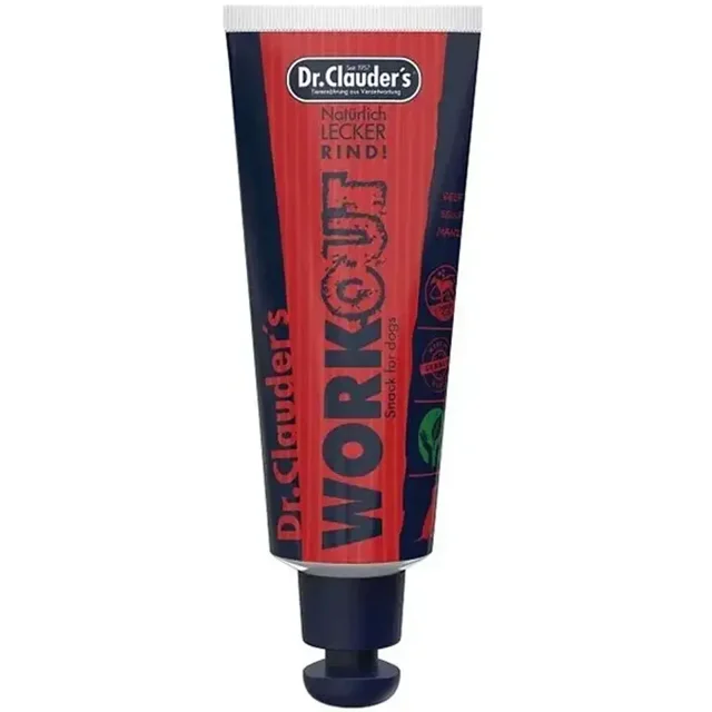 تشویقی سگ دکتر کلادرز مدل Workout Rind با طعم گوشت گاو وزن ۱۰۰ گرم