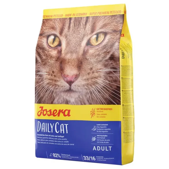 غذای خشک گربه جوسرا Daily Cat 10 کیلوگرمی مناسب تغذیه روزانه گربه بالغ