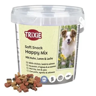 Trixie Soft Snack Happy Mix 500g اسنک سگ با طعم‌های متنوع و بافت نرم