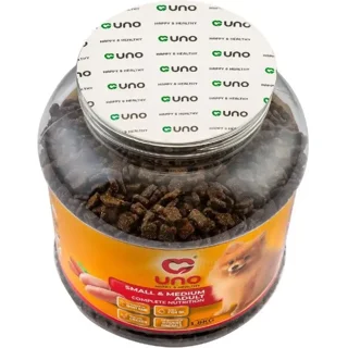UNO Small and Medium Adult 2KG غذای خشک سگ بالغ مناسب نژادهای کوچک و متوسط