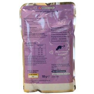 پوچ گربه Winston با طعم گوشت قرمز در سس خوش‌طعم 100 گرمی